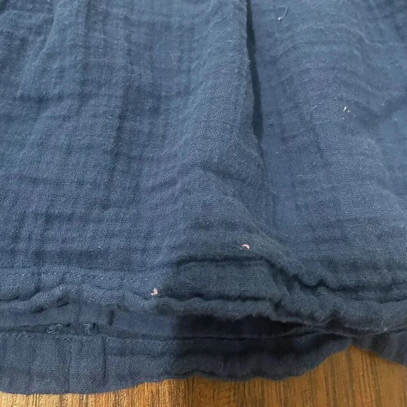 Roller Rabbit Blue Embroidered Muslin Shift Dress, Size 4, Toddler Girl - Picture 3 of 6